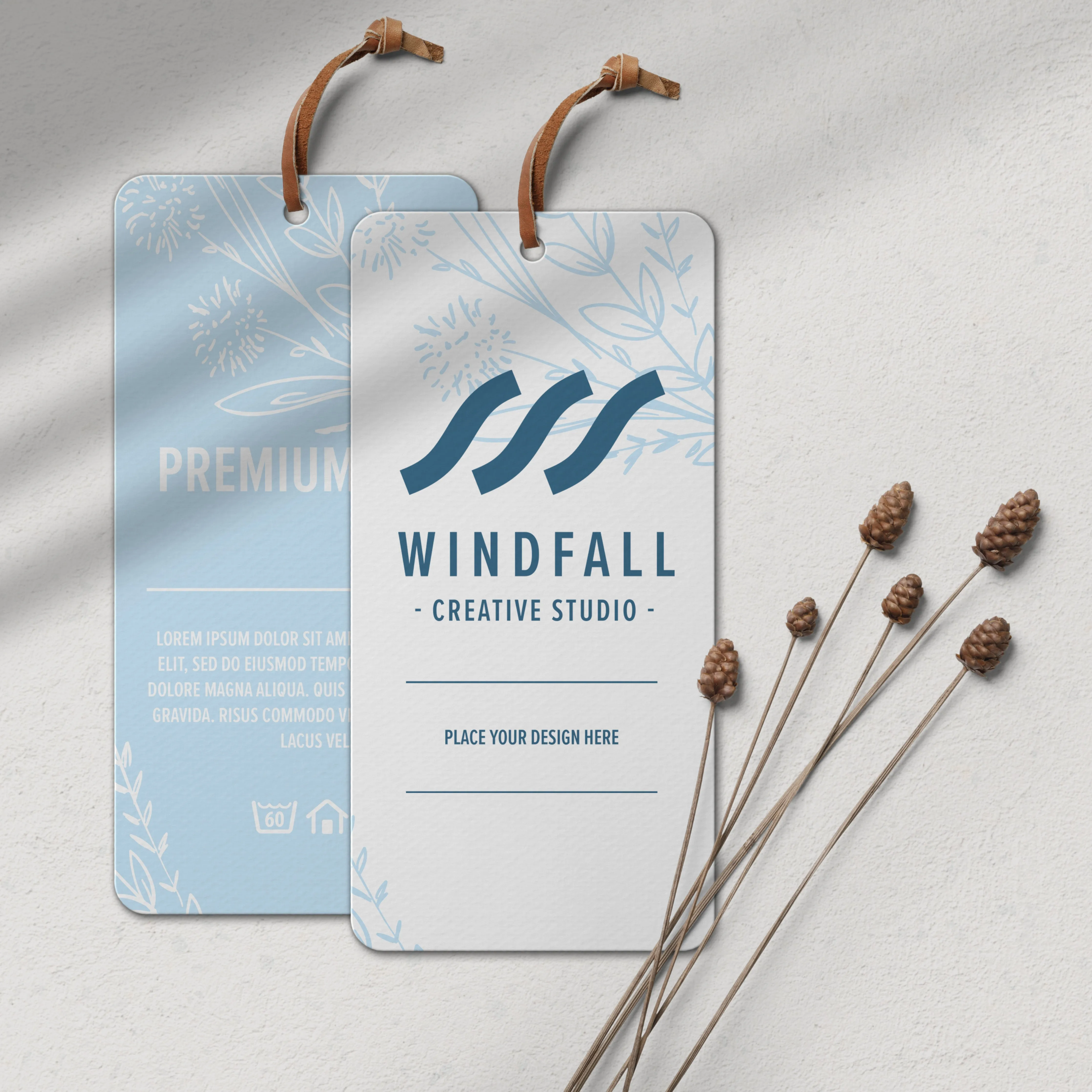 Glossy Hang Tags