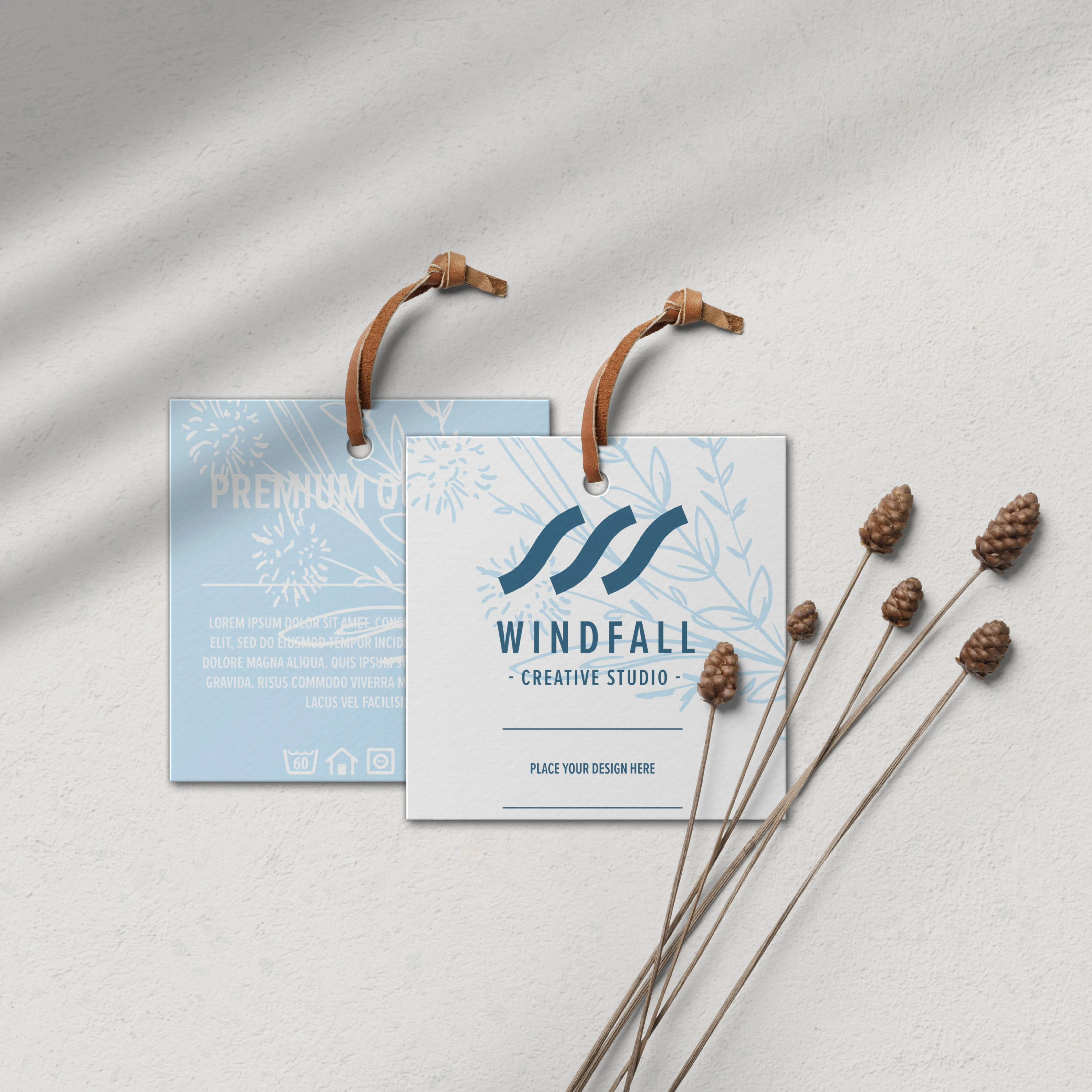Glossy Hang Tags