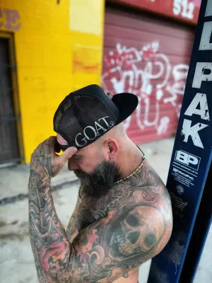 GOAT SIDE STYLE BLACK HAT
