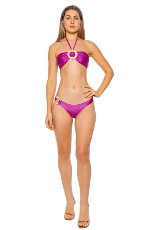 Groovy Embellished Bikini Bottom