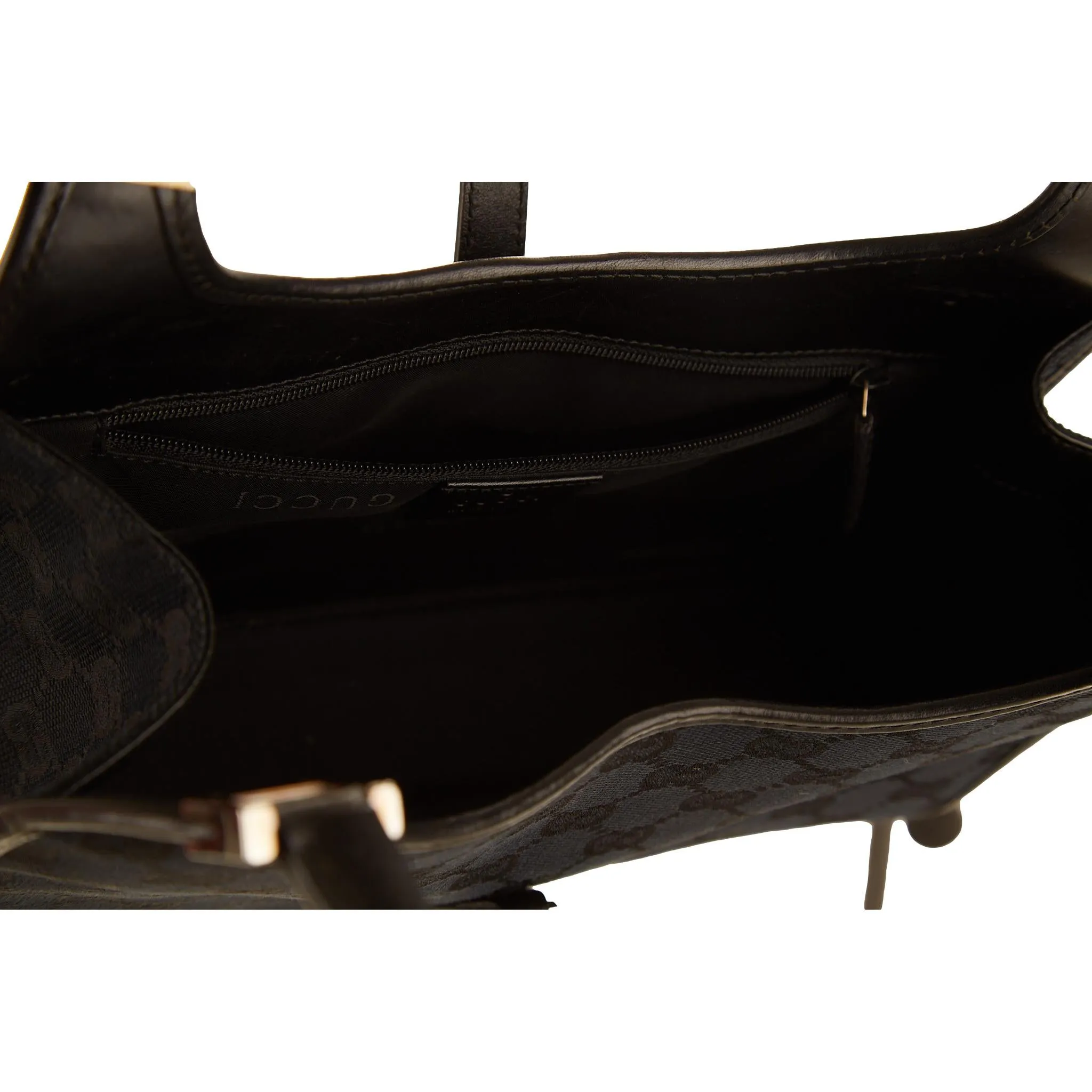 Gucci Black Logo Jackie Bag