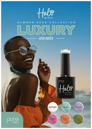 Halo Gel Polish Luxury Awaits A2 Poster