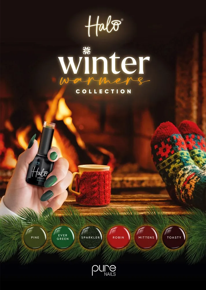 Halo Gel Polish Winter Warmers A2 Poster
