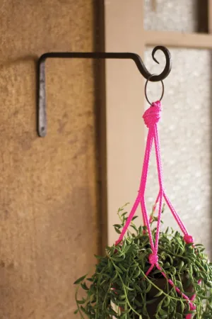 Hand Forged Iron Plant Hook (Pack of 4)