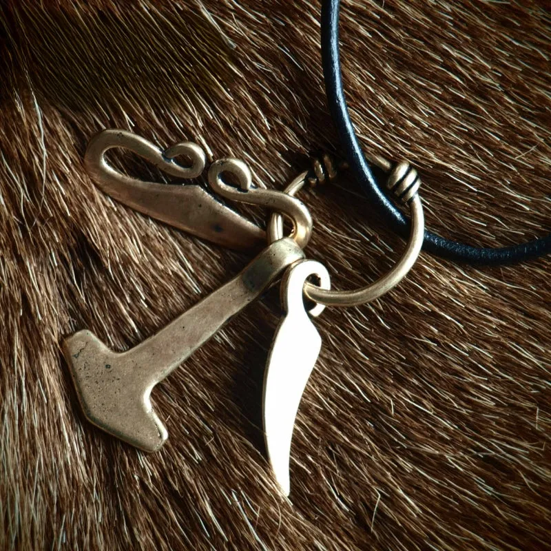Handcrafted Amulet from Hesselbjerg Pendant
