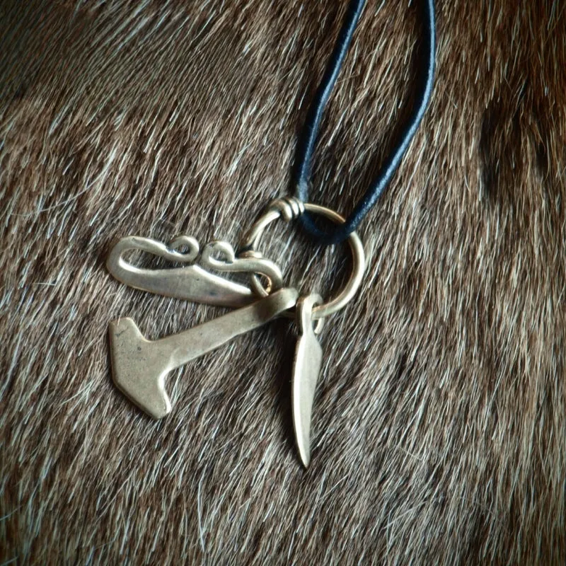 Handcrafted Amulet from Hesselbjerg Pendant