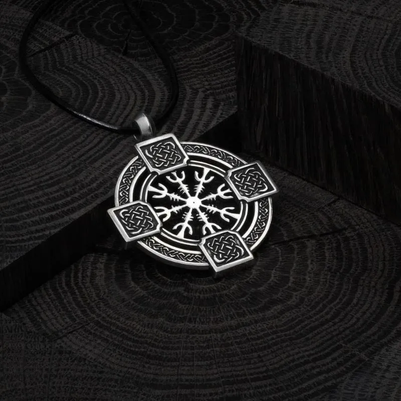 Handcrafted Amulet Helm Of Awe