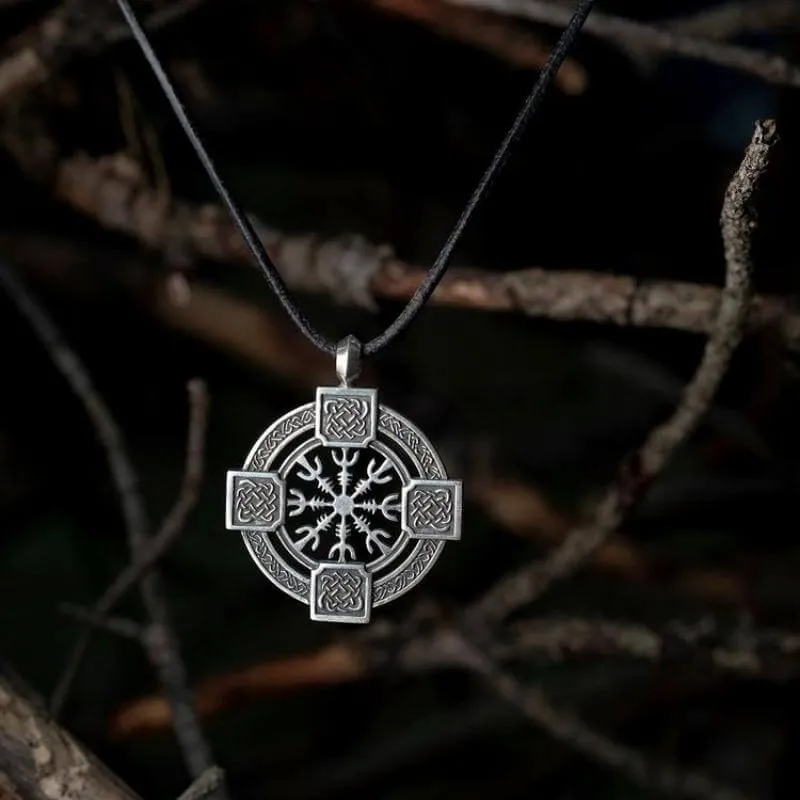 Handcrafted Amulet Helm Of Awe
