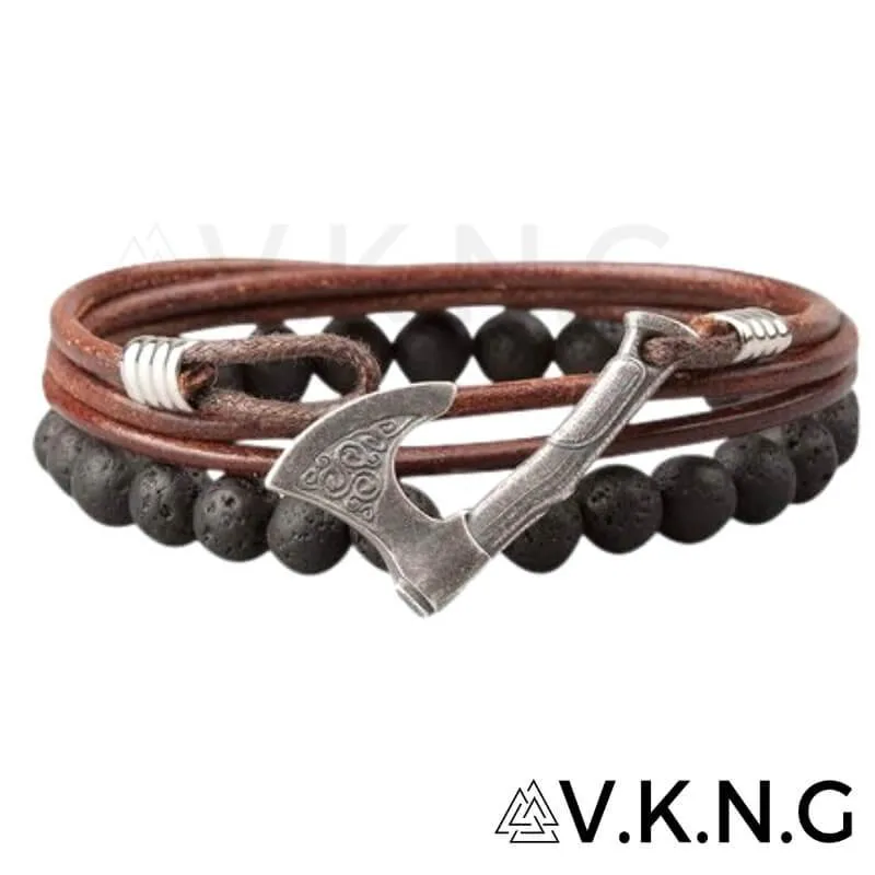 Handcrafted Axe Bracelet Knut