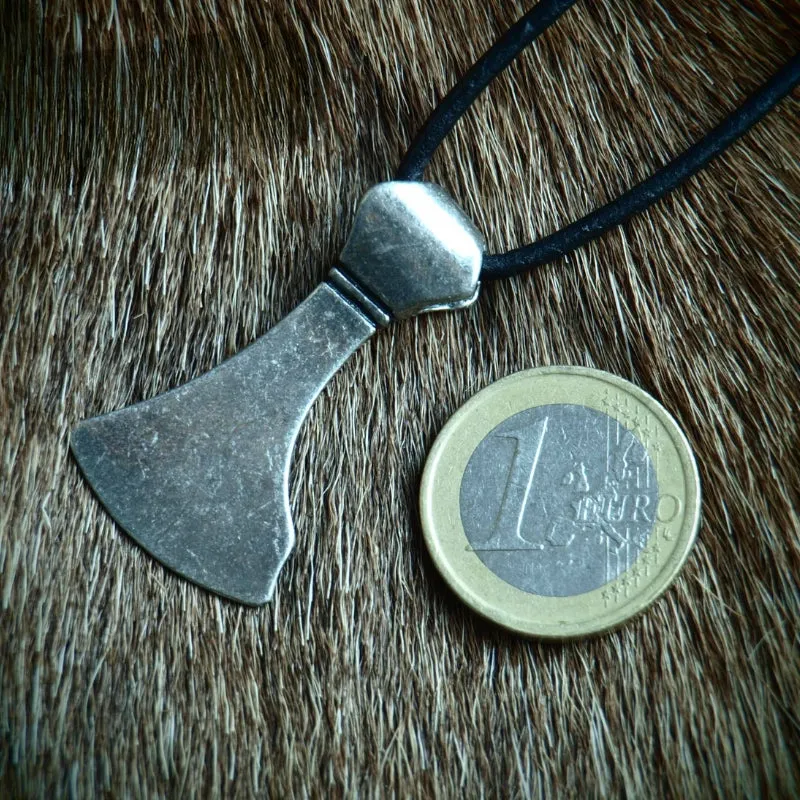 Handcrafted Bearded Axe Pendant