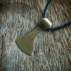 Handcrafted Bearded Axe Pendant