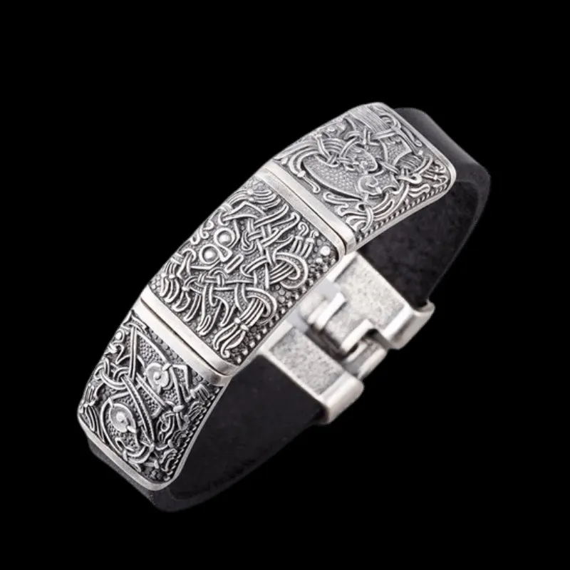 Handcrafted Bor Asgard Viking Bracelet