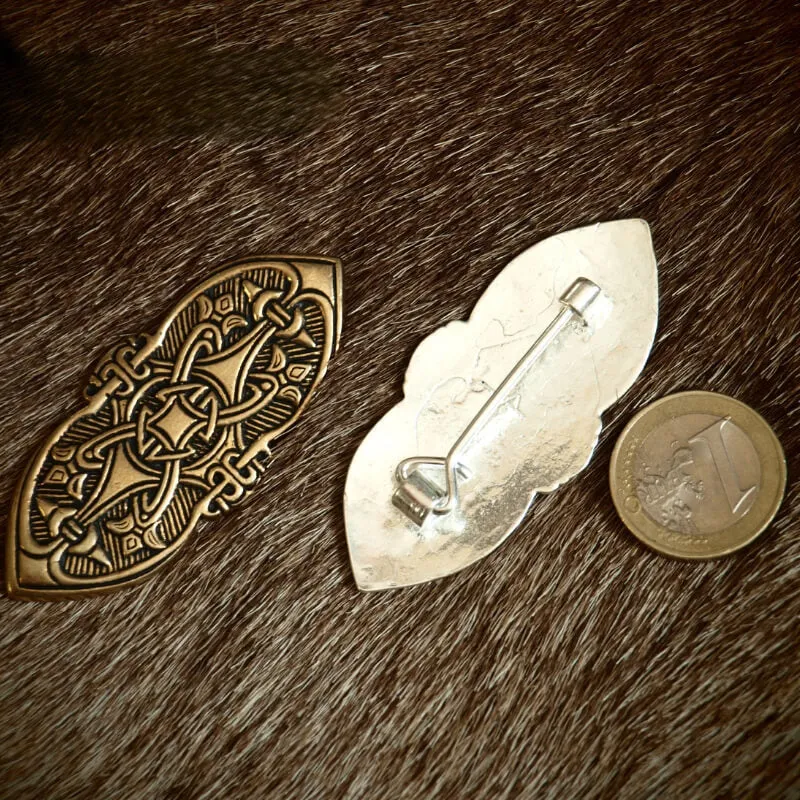Handcrafted Brooch From Birka