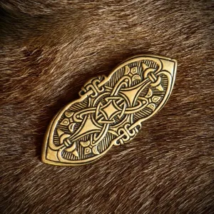 Handcrafted Brooch From Birka