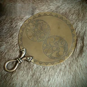 Handcrafted Celtic La Téne Mirror