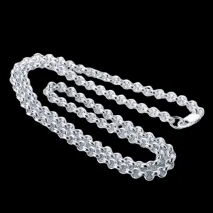 Handcrafted Chain Rolo 925 Silver