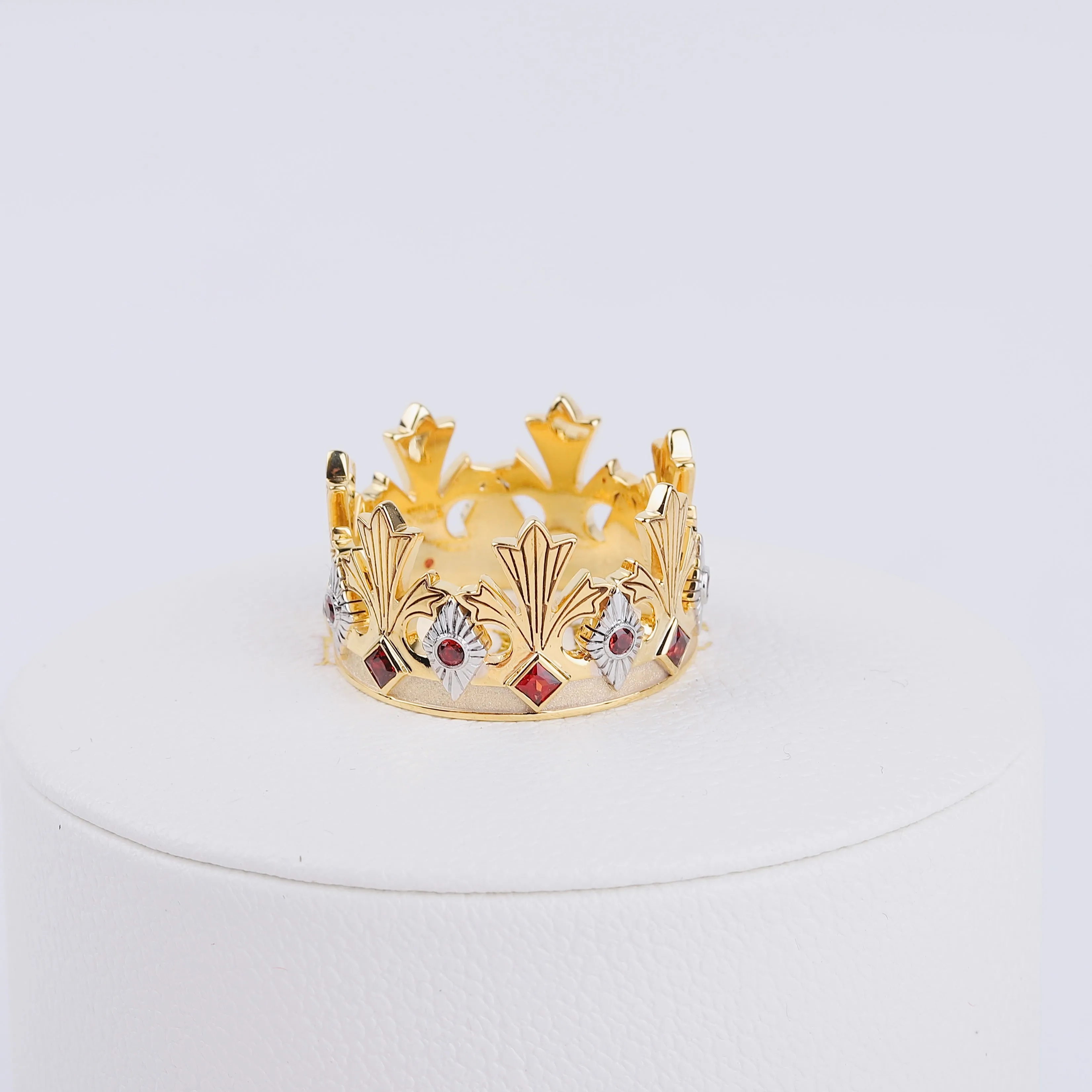 Handcrafted Crown Ring