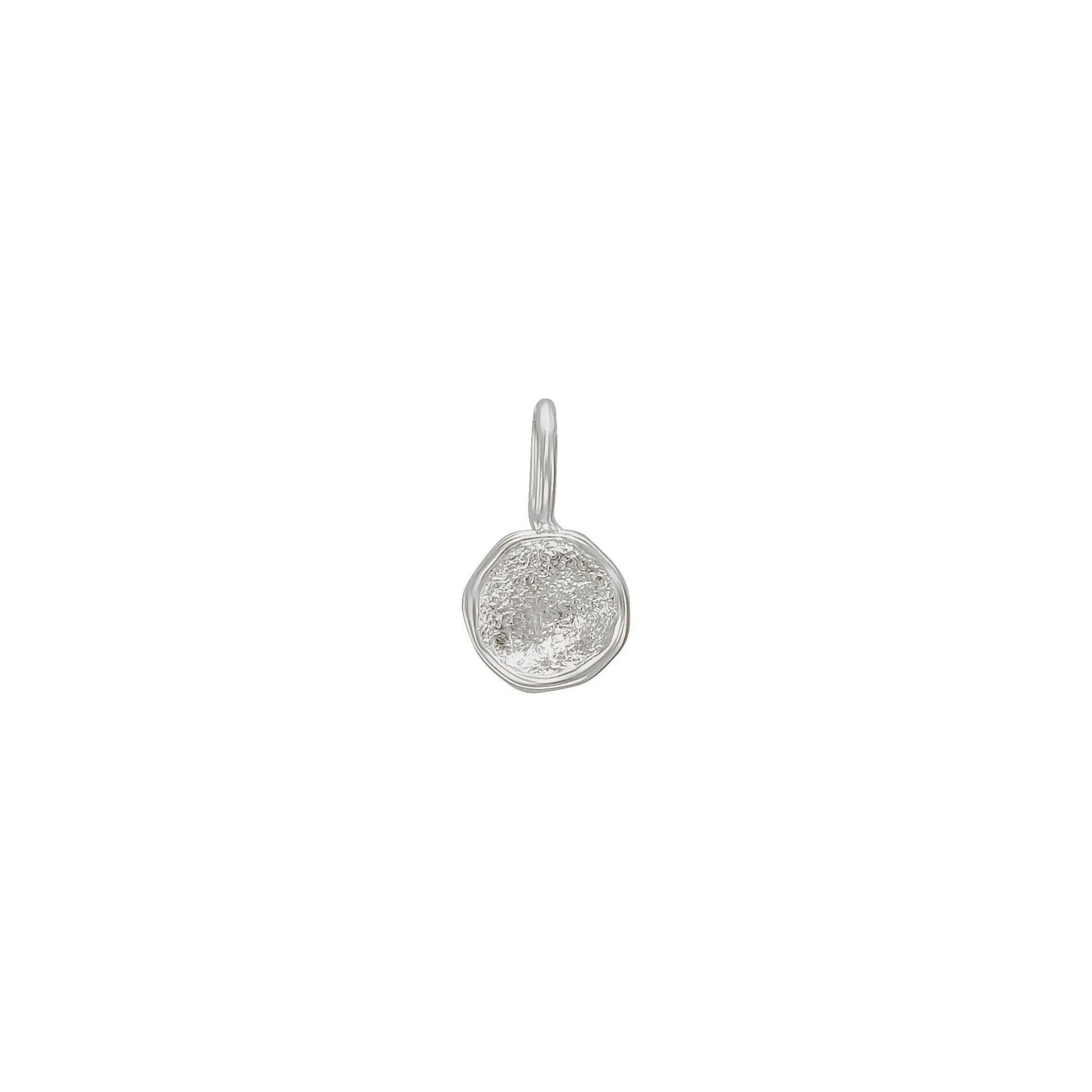 Handcrafted Disc Pendant (14K)