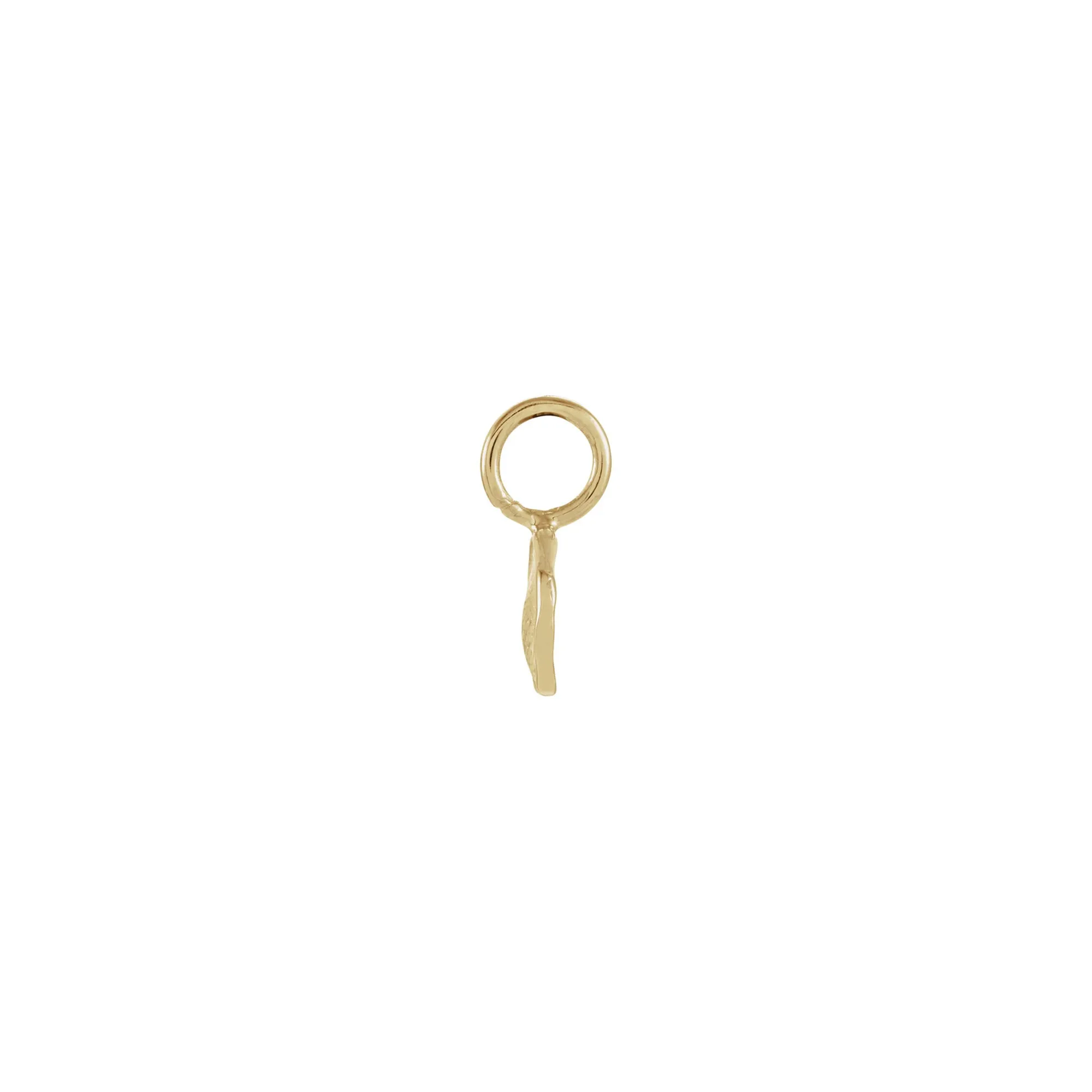 Handcrafted Disc Pendant (14K)