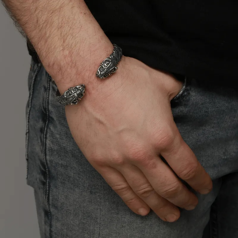Handcrafted Dragon's Torc