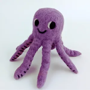 Handcrafted Felted Octopus