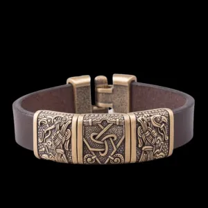 Handcrafted Hel Asgard Viking Bracelet