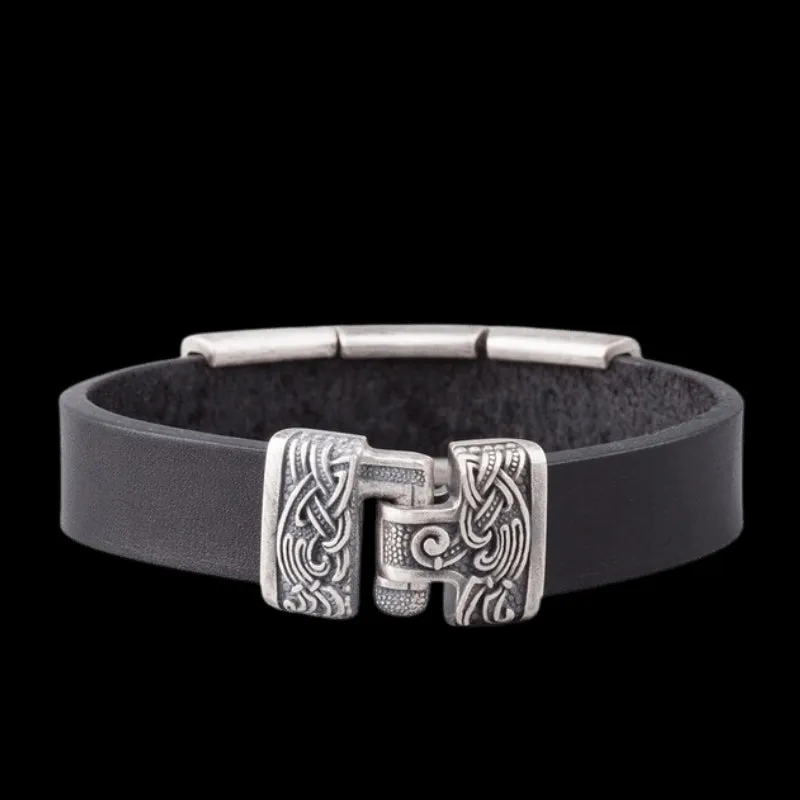 Handcrafted Hel Asgard Viking Bracelet