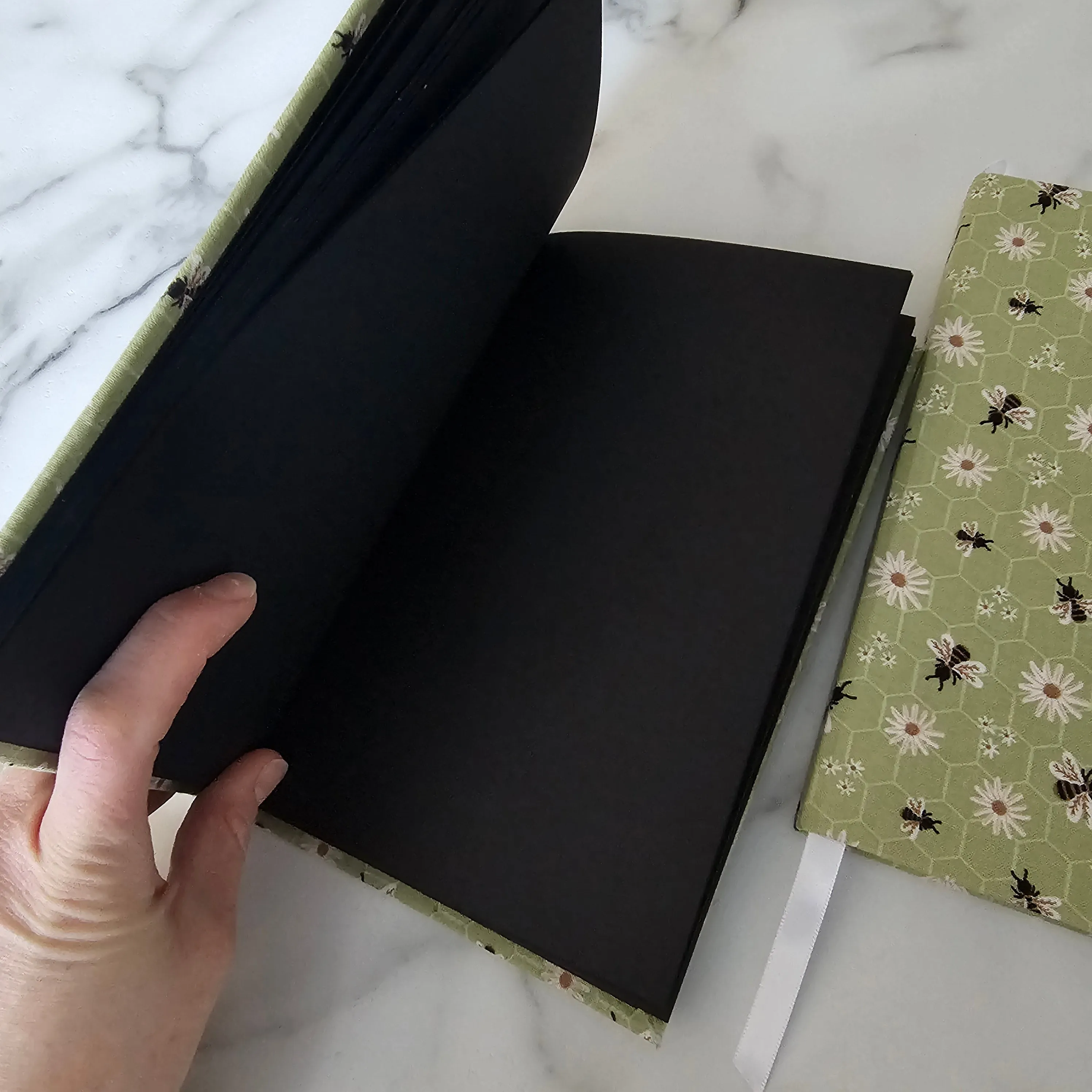 Handcrafted Journal - Bees