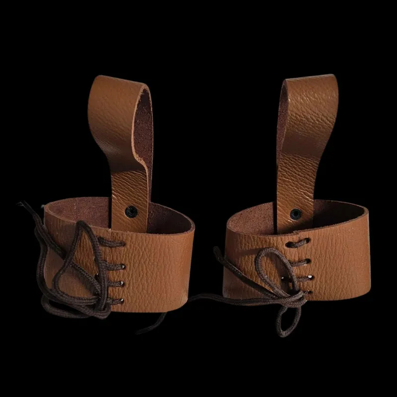 Handcrafted Leather Horn Holder