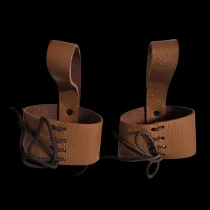 Handcrafted Leather Horn Holder