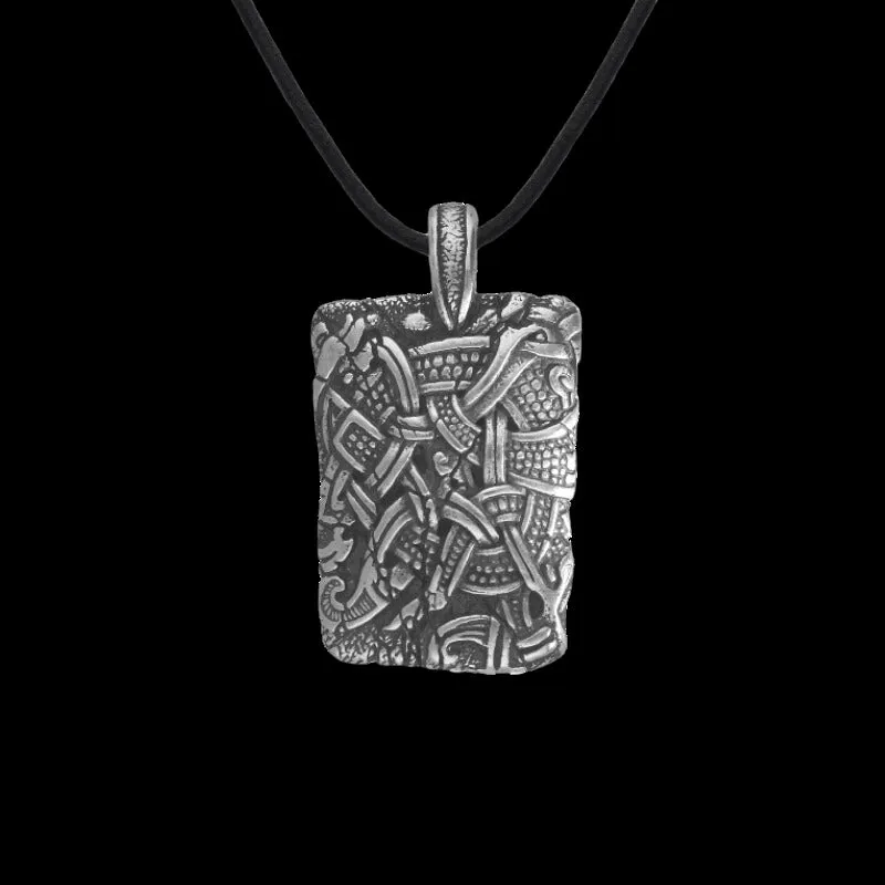Handcrafted Mammen Stele Art Necklace