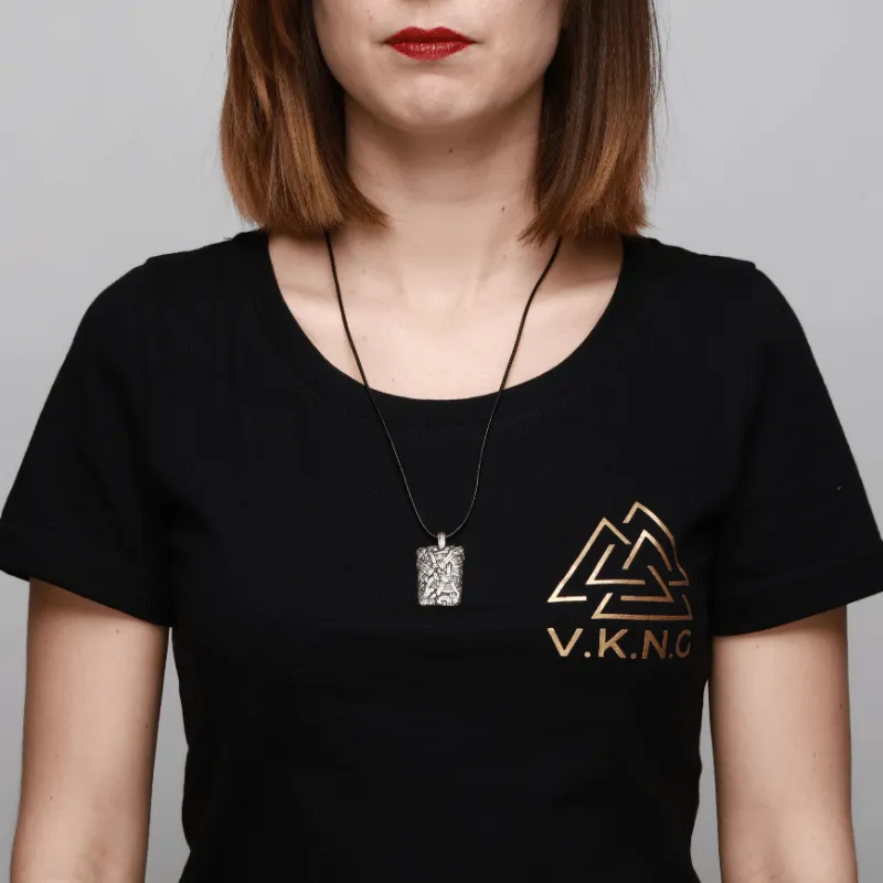 Handcrafted Mammen Stele Art Necklace