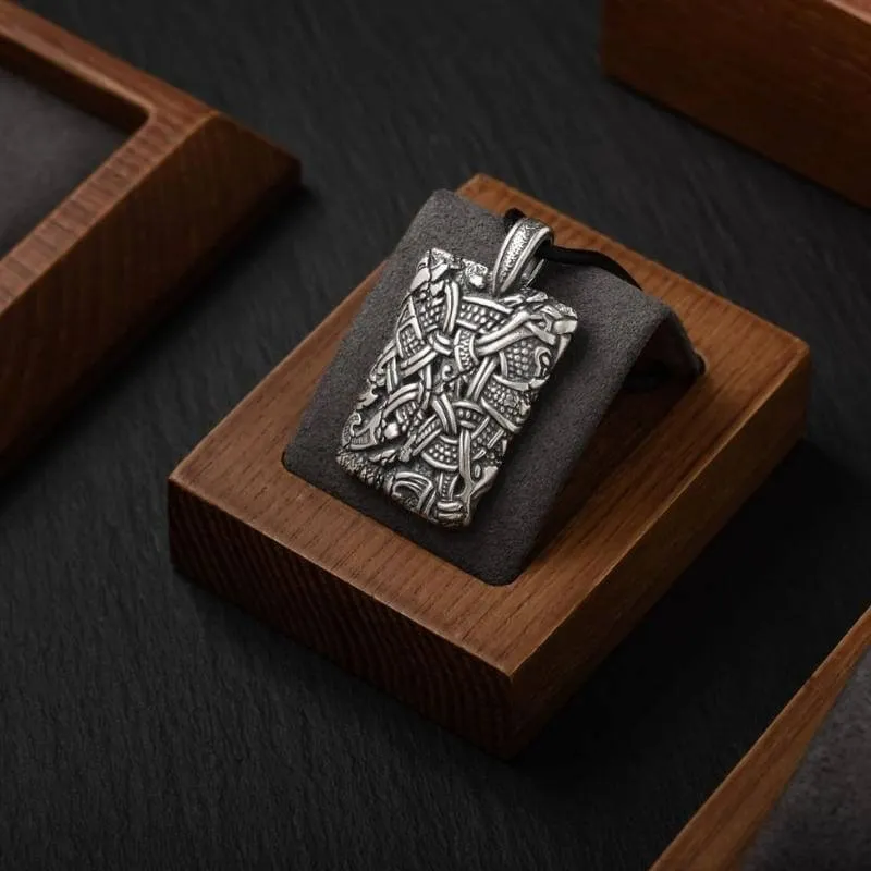 Handcrafted Mammen Stele Art Necklace