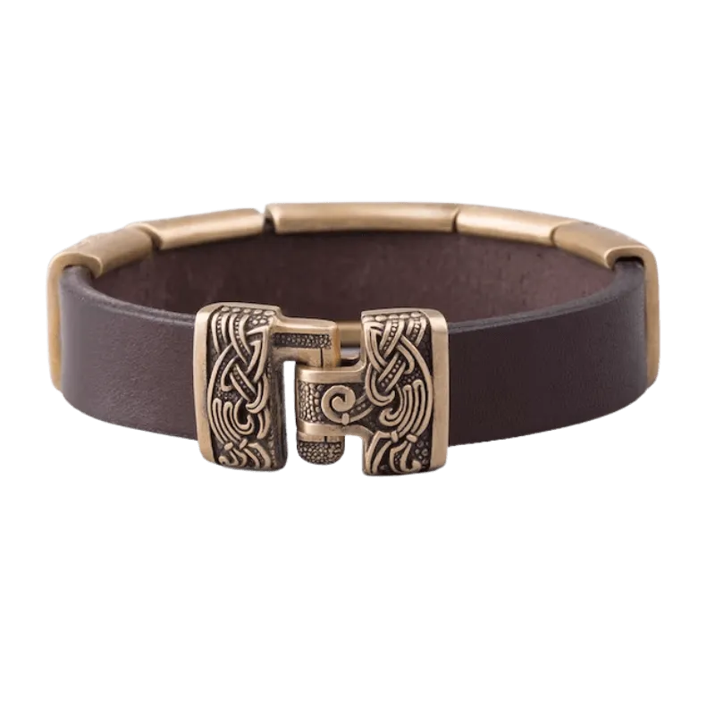 Handcrafted Odin Asgard Viking Bracelet
