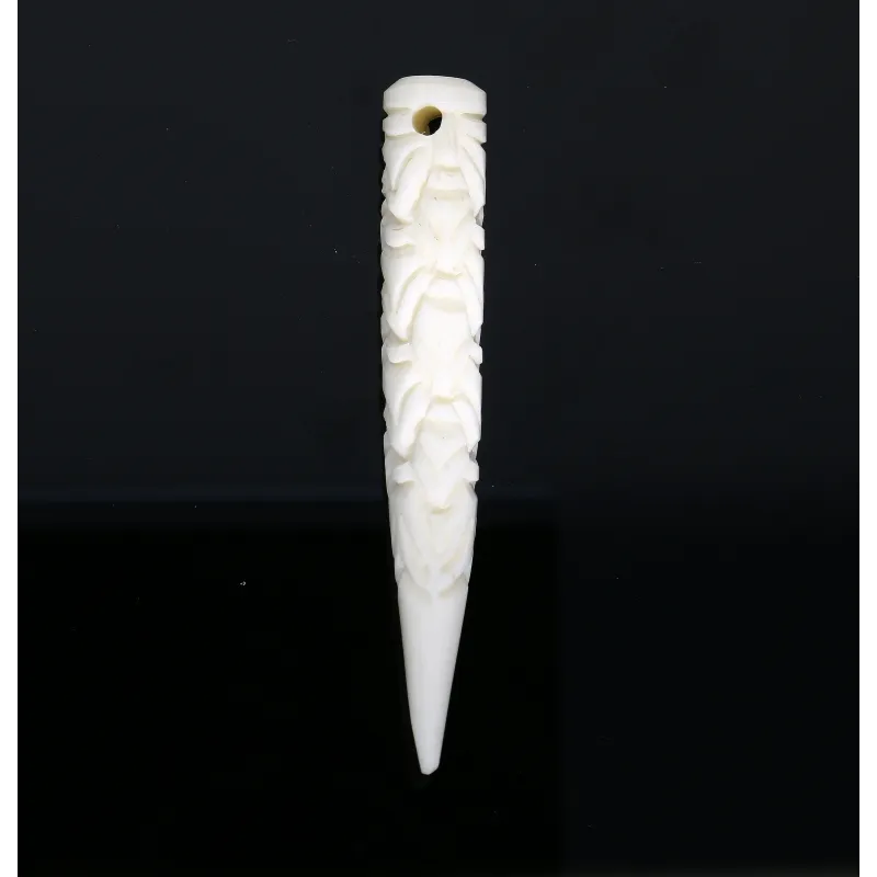 Handcrafted Pendant "Carved Horn"