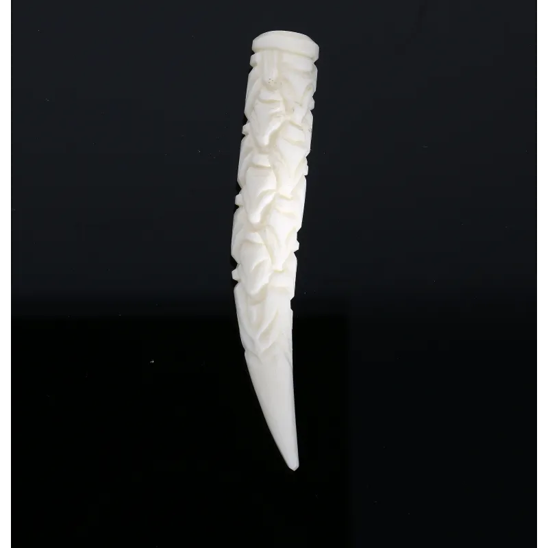 Handcrafted Pendant "Carved Horn"