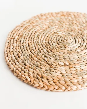 Handcrafted Seagrass Charger