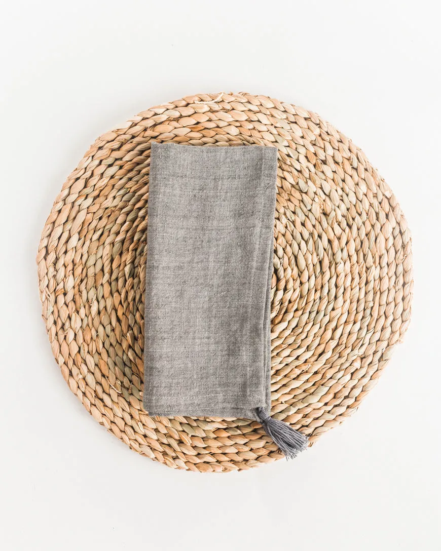 Handcrafted Seagrass Charger