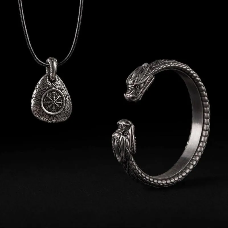 Handcrafted Snake Torc