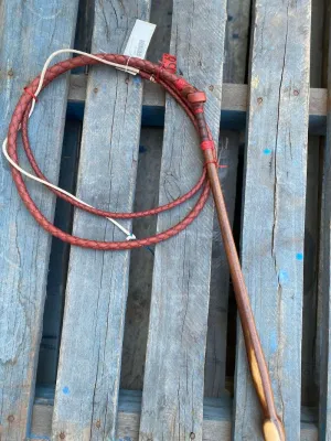 Handcrafted Stockwhip 6ft6