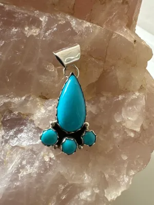 Handcrafted Turquoise Pendant
