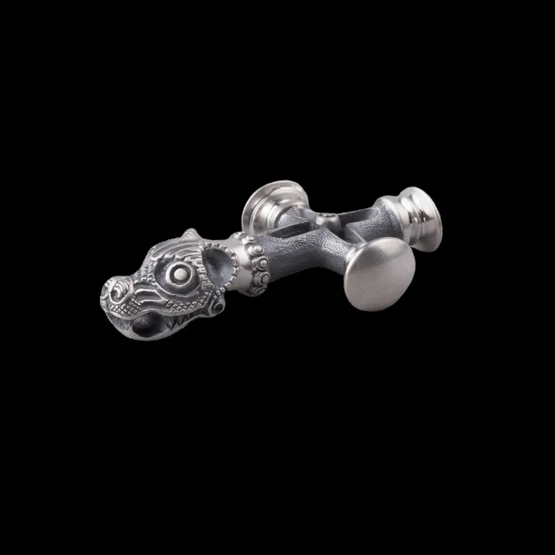 Handcrafted Vargkors  Silver  Pendant