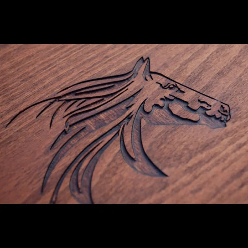 Handcrafted Wooden Box For Axes
