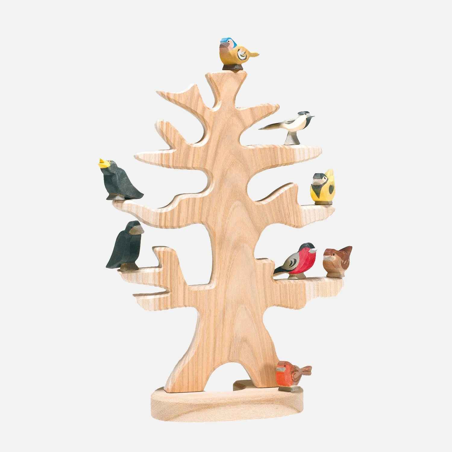 Handcrafted Wooden Bullfinch
