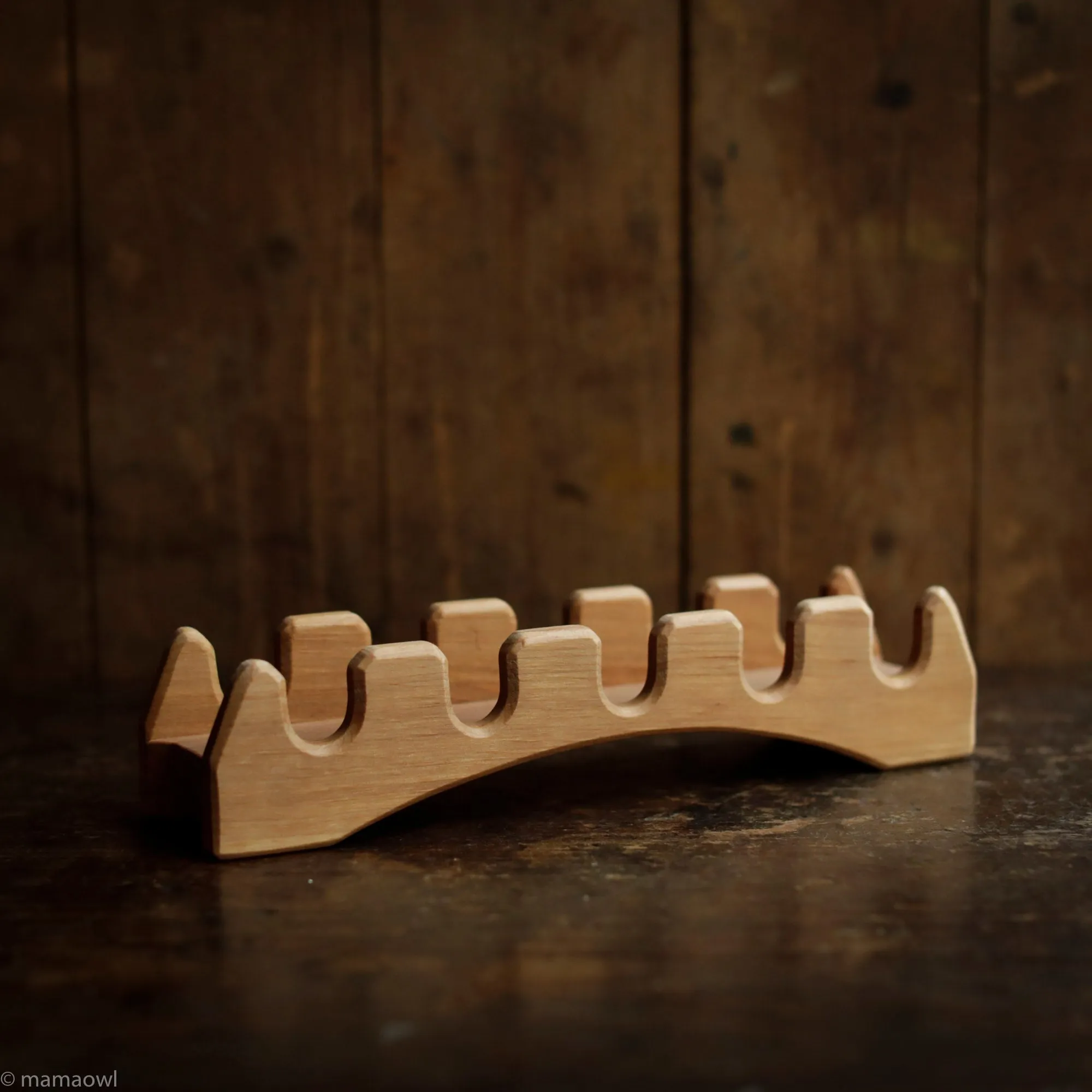 Handcrafted Wooden Connection Bridge