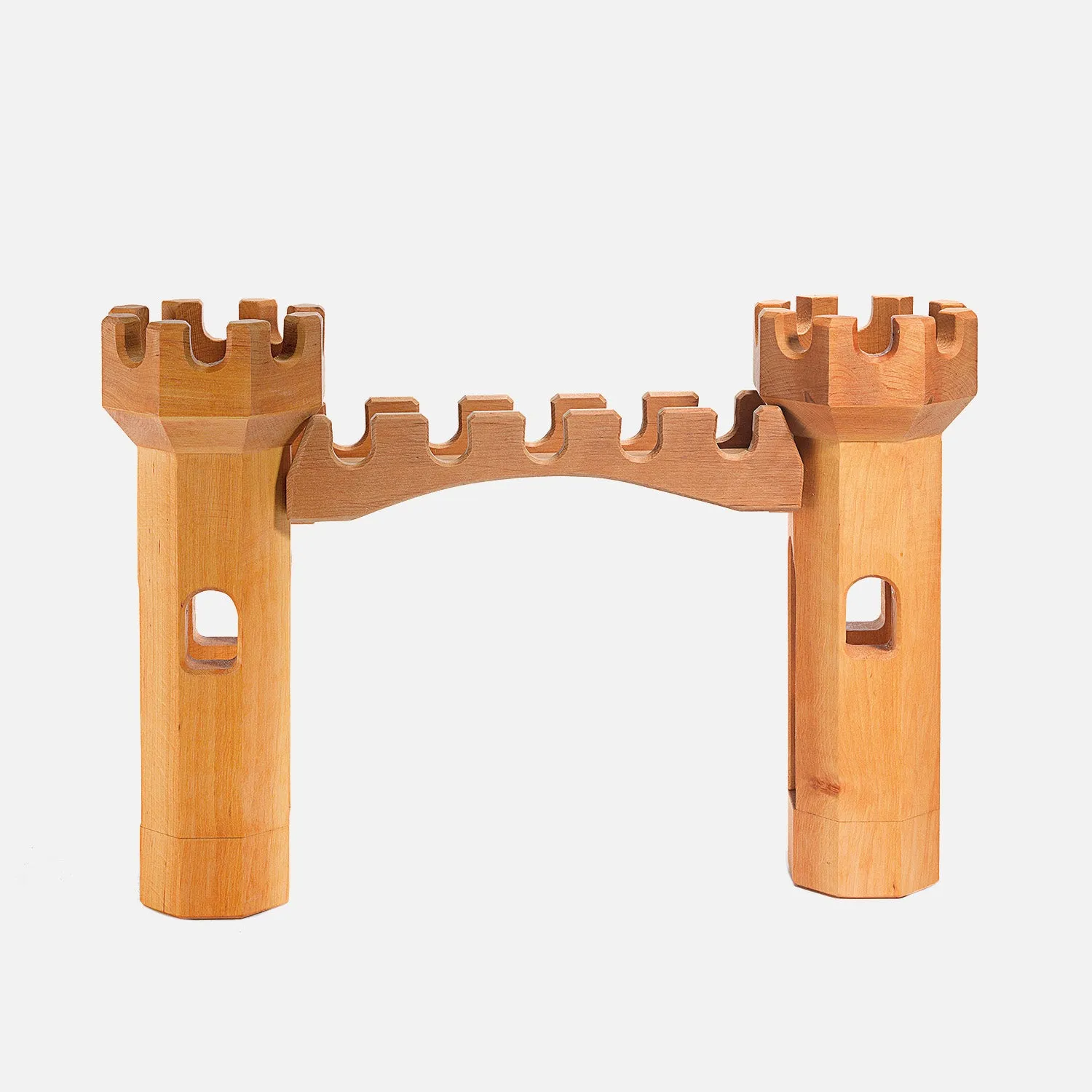 Handcrafted Wooden Connection Bridge