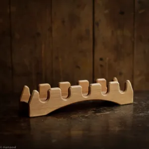 Handcrafted Wooden Connection Bridge