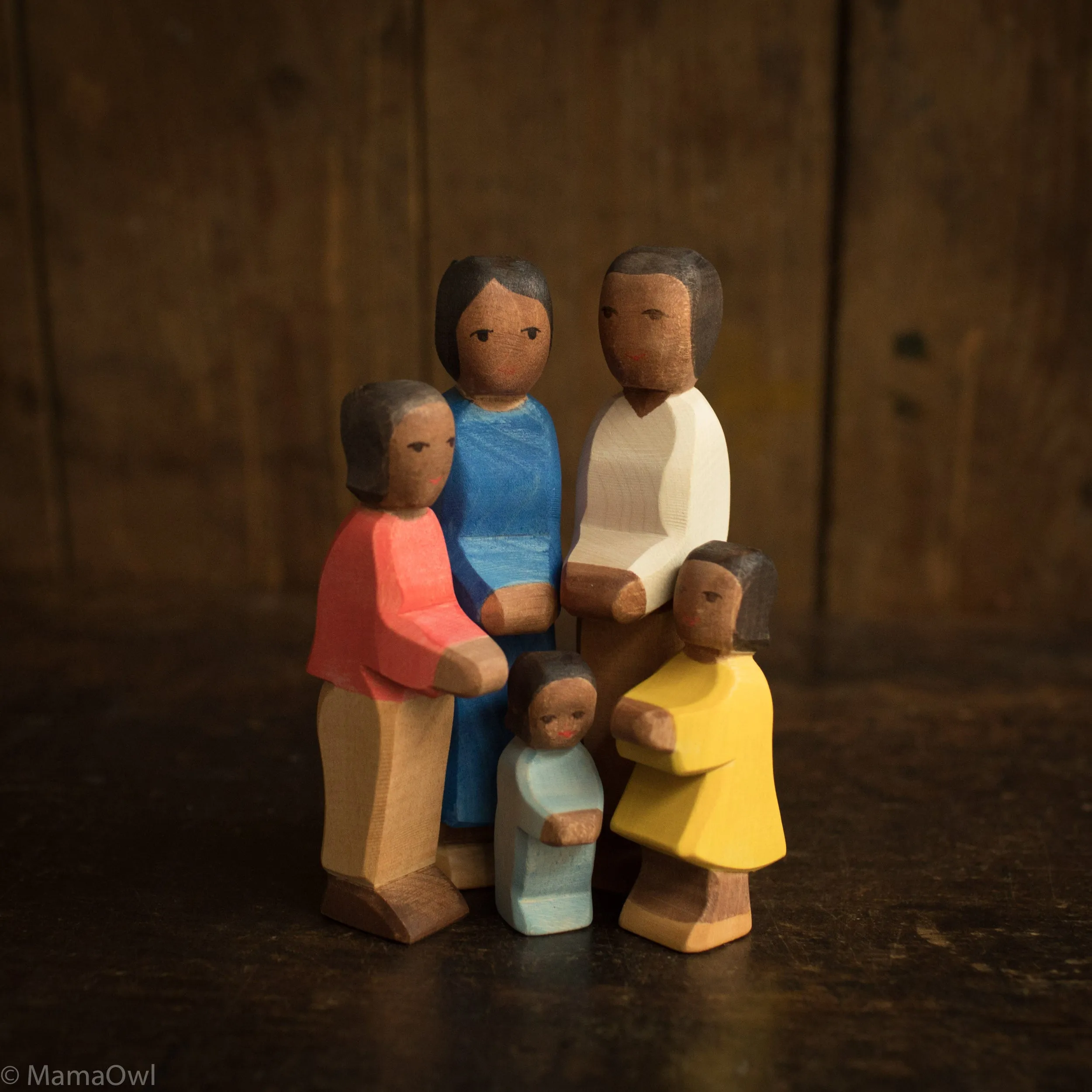 Handcrafted Wooden Mother II