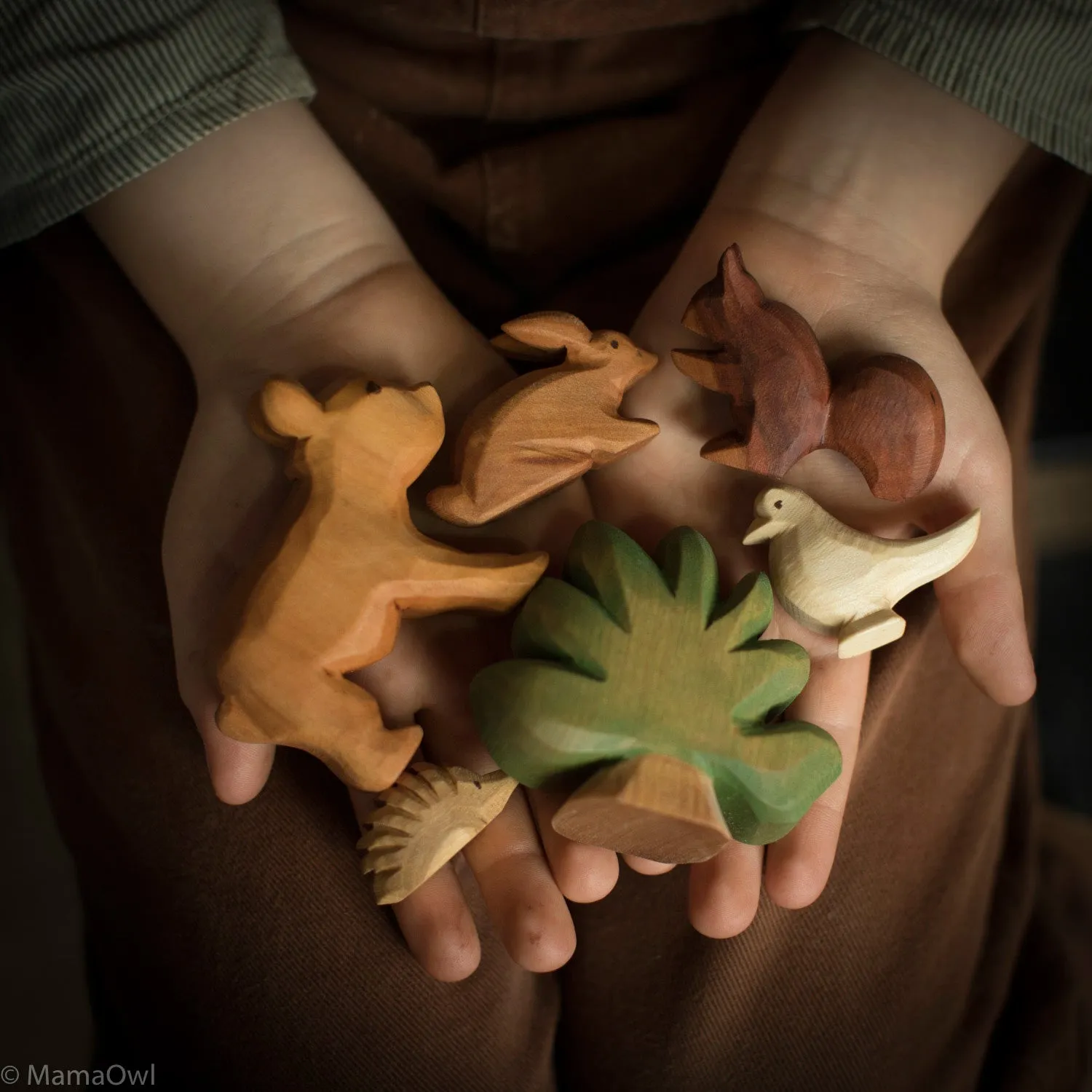 Handcrafted Wooden Small Bush