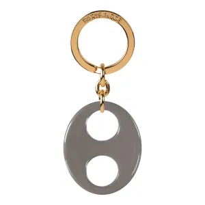 Haricot Medium Grey Keyring